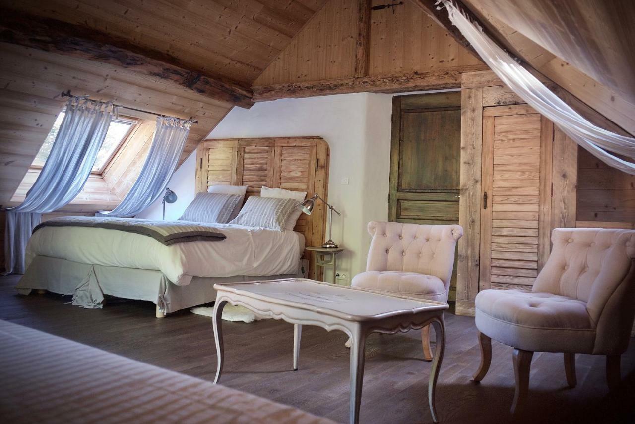 Chambres D'Hotes Des Lodges De La Cascade Yenne エクステリア 写真