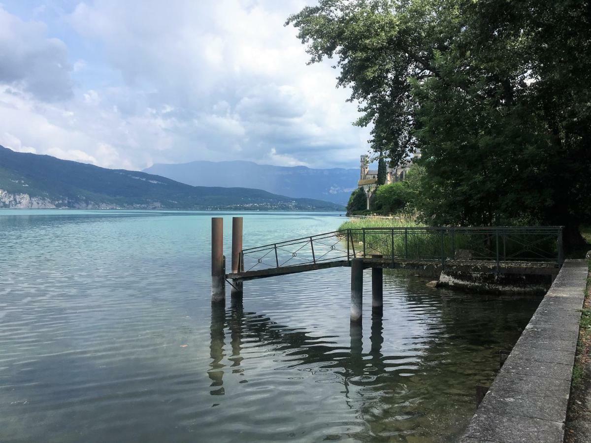 Chambres D'Hotes Des Lodges De La Cascade Yenne エクステリア 写真